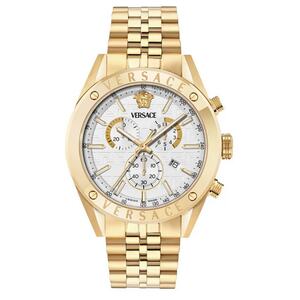 Versace Herren Uhr Armbanduhr Chronograph Athletic VEKJA0725 Edelstahl