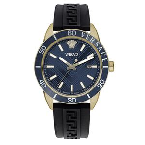 Versace Herren Uhr Armbanduhr GRECA URBAN VEYCA0224 Silikon