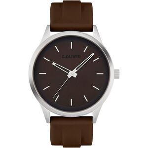 s.Oliver Herren Uhr Armbanduhr Silikon SO-4401-PQ