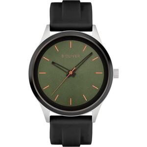 s.Oliver Herren Uhr Armbanduhr Silikon SO-4402-PQ