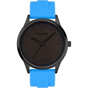 s.Oliver Herren Uhr Armbanduhr Silikon SO-4403-PQ