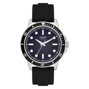 s.Oliver Herren Uhr Armbanduhr Silikon SO-4421-PQ