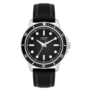 s.Oliver Herren Uhr Armbanduhr Leder SO-4425-LQ