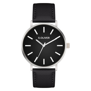 s.Oliver Herren Uhr Armbanduhr Leder SO-4439-LQ