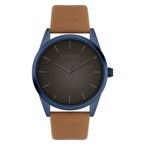 s.Oliver Herren Uhr Armbanduhr Leder SO-4444-LQ