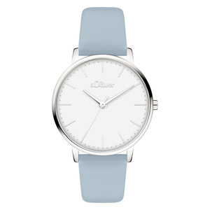 s.Oliver Damen Uhr Armbanduhr Leder SO-4471-LQ 
