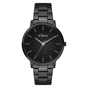 s.Oliver Damen Uhr Armbanduhr Edelstahl SO-4476-MQ