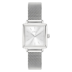 s.Oliver Damen Uhr Armbanduhr Edelstahl SO-4491-MQ