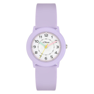 s.Oliver Uhr Kinder-Armbanduhr Kids M�dchen Silikon SO-4520-PQ