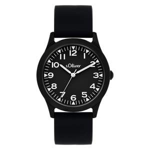 s.Oliver Uhr Kinder-Armbanduhr Jungen Silikon SO-4524-PQ