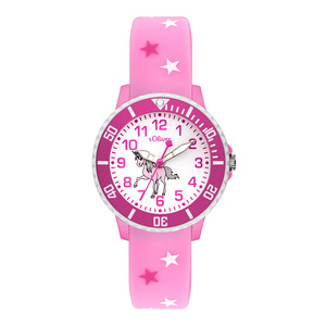 s.Oliver Uhr Kinder-Armbanduhr Silikon Kids M�dchen Silikon SO-3561-PQ