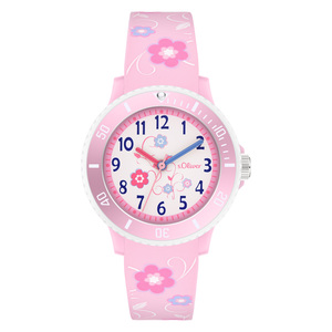 s.Oliver Uhr Kinder-Armbanduhr Silikon Kids M�dchen Silikon SO-4499-PQ