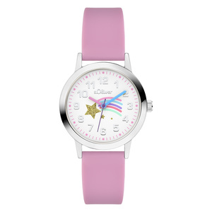 s.Oliver Uhr Kinder-Armbanduhr Kids M�dchen Silikon SO-4514-PQ