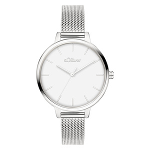 s.Oliver Damen Uhr Armbanduhr Edelstahl SO-4529-MQ