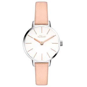 s.Oliver Damen Uhr Armbanduhr Leder SO-4538-LQ
