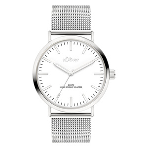 s.Oliver Damen Uhr Armbanduhr Edelstahl SO-4541-MQ