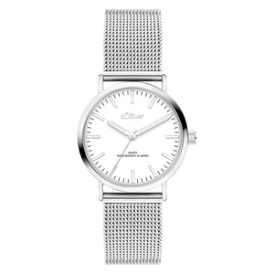s.Oliver Damen Uhr Armbanduhr Edelstahl SO-4545-MQ