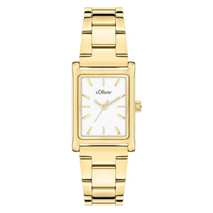 s.Oliver Damen Uhr Armbanduhr Edelstahl SO-4554-MQ