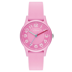 s.Oliver Damen Uhr Armbanduhr Silikon SO-3515-PQ