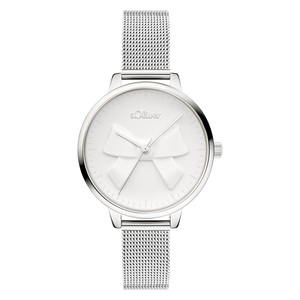 s.Oliver Damen Uhr Armbanduhr Edelstahl SO-4560-MQ