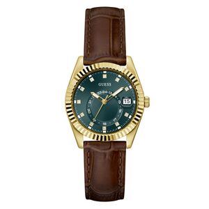 Guess Damen Uhr Armbanduhr JADA GW1032L8 Leder