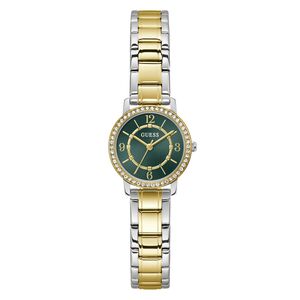 Guess Damen Uhr Armbanduhr MELODY GW0468L7 Edelstahl bicolor