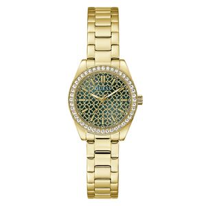 Guess Damen Uhr Armbanduhr MINI LUNA GW1100L2 Edelstahl 