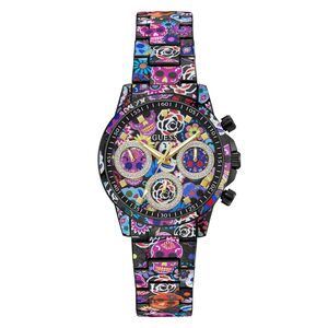 Guess Damen Uhr Armbanduhr CALAVERTA GW1107L7 Edelstahl 