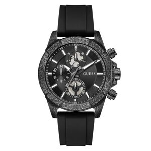 Guess Herren Uhr Armbanduhr Multifunktion TRISTAN GW1135G3 Silikon