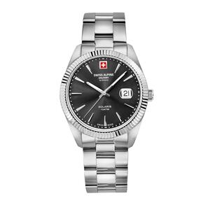 Swiss Alpine Military Herren Uhr Analog Quarz 7016.1137SAM Edelstahl