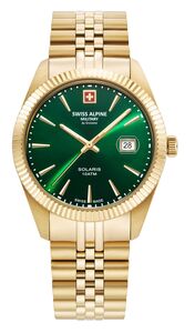 Swiss Alpine Military Herren Uhr Analog Quarz 7016.1214SAM Edelstahl