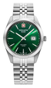 Swiss Alpine Military Herren Uhr Analog Quarz 7016.1234SAM Edelstahl