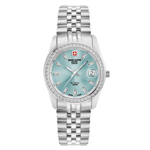 Swiss Alpine Military Damen Uhr Analog Quarz 7714.7231SAM Edelstahl