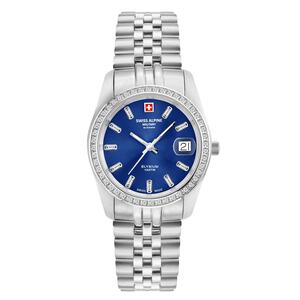 Swiss Alpine Military Damen Uhr Analog Quarz 7714.7235SAM Edelstahl