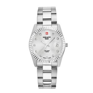 Swiss Alpine Military Damen Uhr Analog Quarz 7716.1132SAM Edelstahl