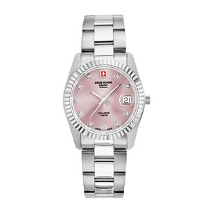 Swiss Alpine Military Damen Uhr Analog Quarz 7716.1136SAM Edelstahl