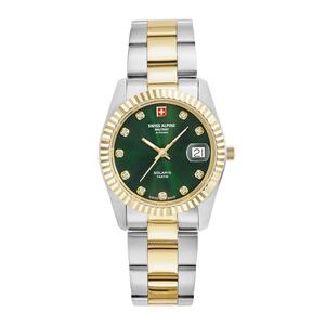 Swiss Alpine Military Damen Uhr Analog Quarz 7716.1144SAM Edelstahl