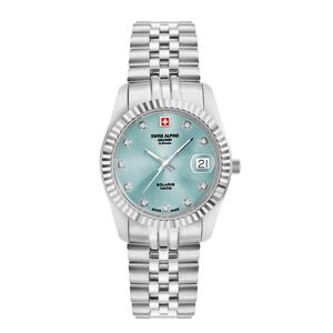 Swiss Alpine Military Damen Uhr Analog Quarz 7716.1231SAM Edelstahl