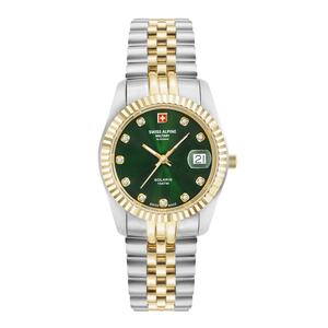 Swiss Alpine Military Damen Uhr Analog Quarz 7716.1244SAM Edelstahl