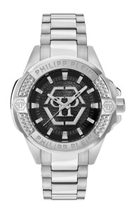 Philipp Plein Herren Uhr Analog Quarz HIGH-CONIC PWBHA0526 Edelstahl