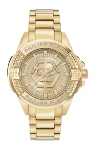 Philipp Plein Herren Uhr Analog Quarz HIGH-CONIC PWBHA0726 Edelstahl