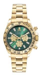 Philipp Plein Herren Uhr Analog Quarz PLEIN NOBILE PWGHA0526 Edelstahl