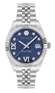 Philipp Plein Damen Uhr Analog Quarz DATE SUPERLATIVE PWYFA1426 Edelstahl