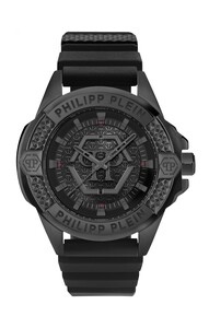 Philipp Plein Herren Uhr Analog Quarz HIGH-CONIC PWBHA0326 Silikon