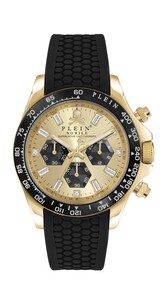 Philipp Plein Herren Uhr Analog Quarz PLEIN NOBILE PWGHA0226 Silikon