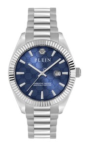 Philipp Plein Herren Uhr Analog Quarz DATE SUPERLATIVE PWDHA0226 Edelstahl