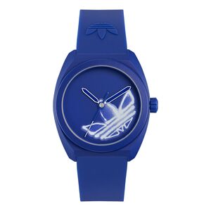 Adidas Unisex Uhr PROJECT THREE Keramik blau AOST26507