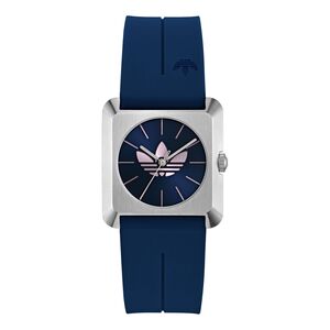 Adidas Unisex Uhr RETRO POP FOUR Silikon blau AOSY26502