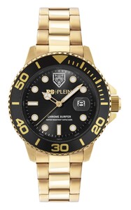 Plein Sport Herren Uhr Analog Quarz CHROME SURFER PSMHA0726 Edelstahl