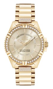 Plein Sport Damen Uhr Analog Quarz BEAUTY DIVA PSLHA0326 Edelstahl